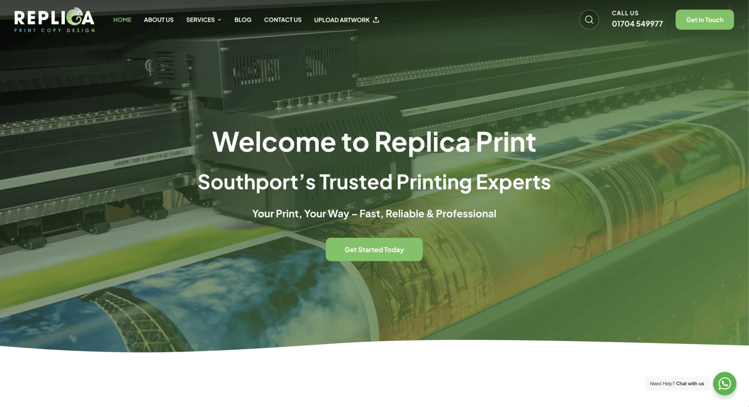 A New Website for Replica Print